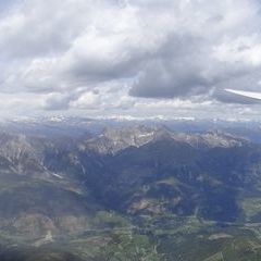 Flugwegposition um 11:06:29: Aufgenommen in der Nähe von 33018 Tarvis, Udine, Italien in 2528 Meter